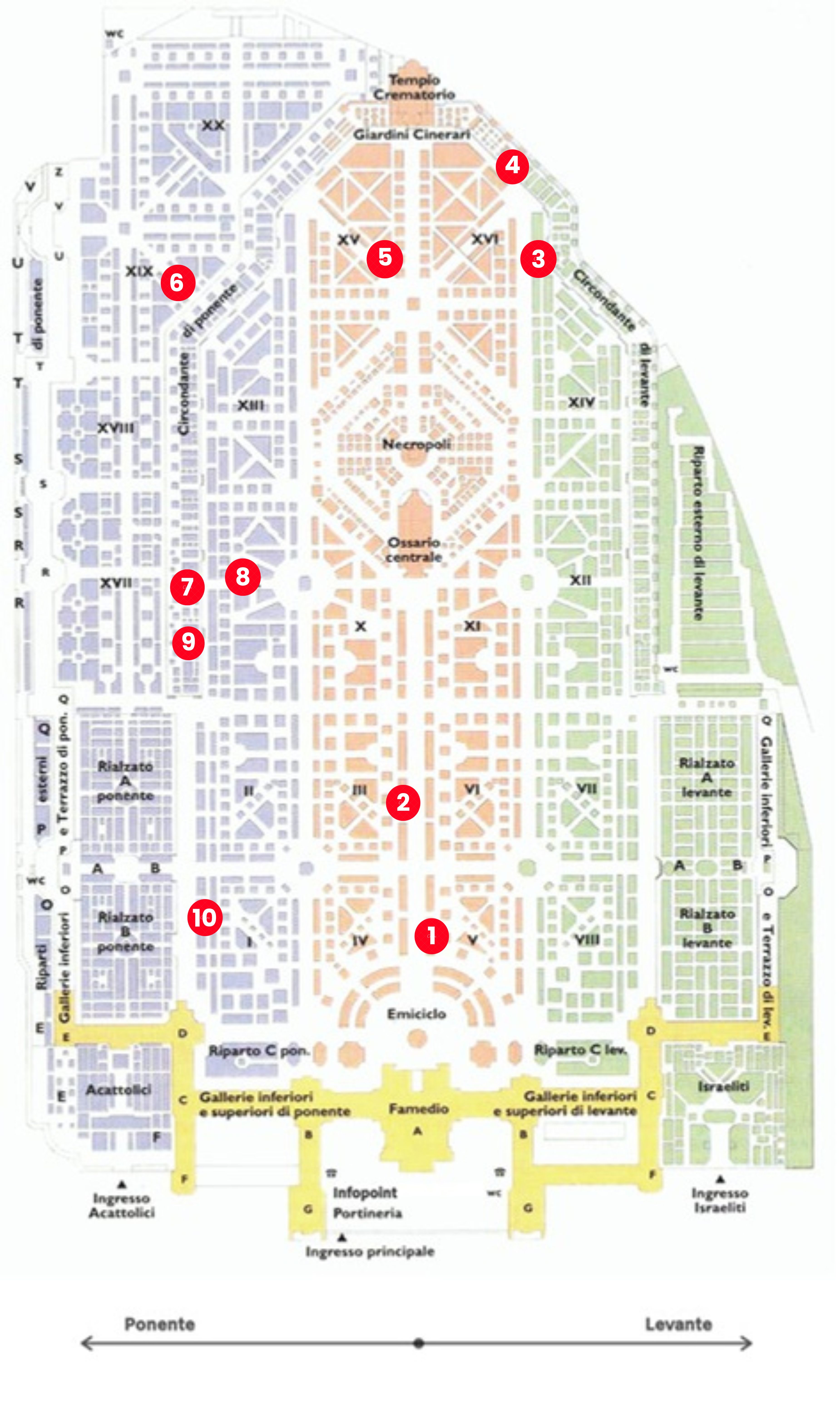 Mappa Percorso Lungo