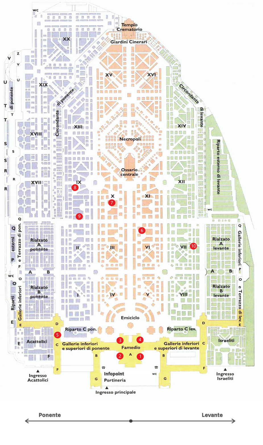 Mappa Percorso Lungo