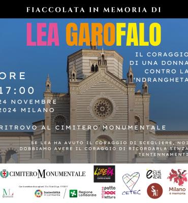 Commemorazione Lea Garofalo