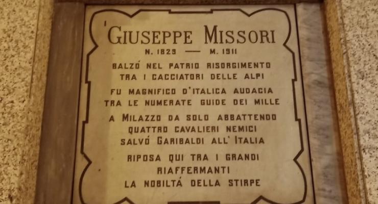 2. Sepoltura Giuseppe Missori