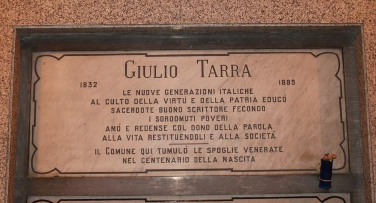 1. Sepoltura Giulio Tarra 