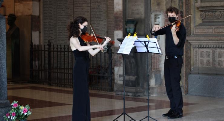 Museo a cielo aperto, "Intrecci a due Violini: Leclair, Reger, Bartok e Ligeti"